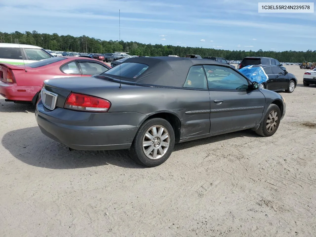 2004 Chrysler Sebring Lxi VIN: 1C3EL55R24N239578 Lot: 57205574