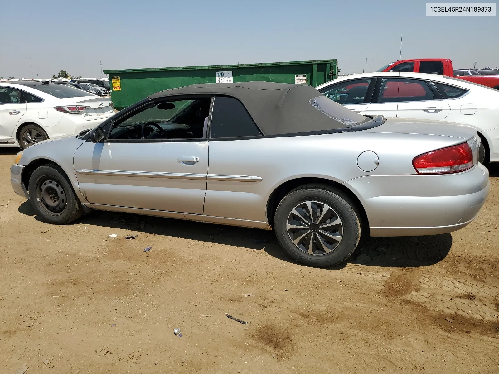 2004 Chrysler Sebring Lx VIN: 1C3EL45R24N189873 Lot: 65836494