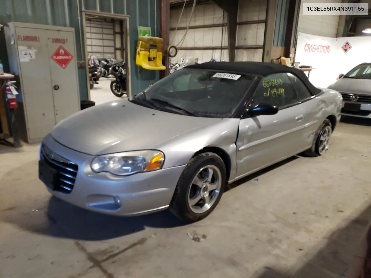 1C3EL55RX4N391155 2004 Chrysler Sebring Lxi