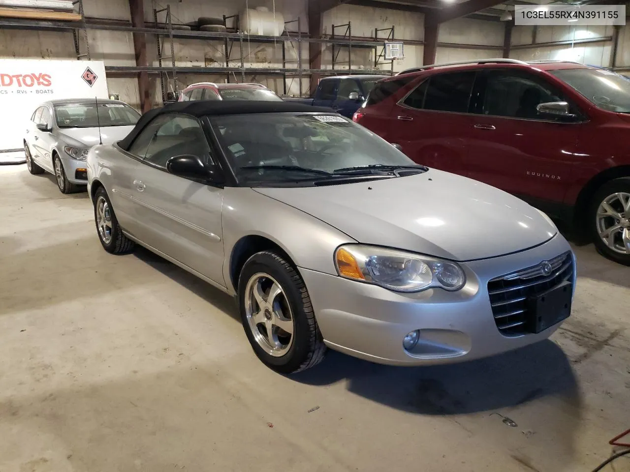 2004 Chrysler Sebring Lxi VIN: 1C3EL55RX4N391155 Lot: 66261693