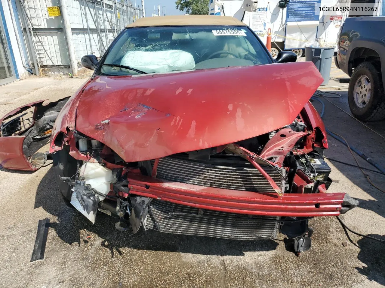 1C3EL65R94N116267 2004 Chrysler Sebring Limited