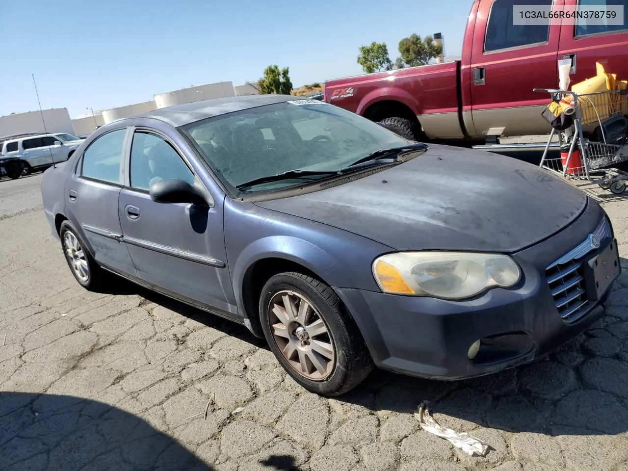 2004 Chrysler Sebring Limited VIN: 1C3AL66R64N378759 Lot: 69664644