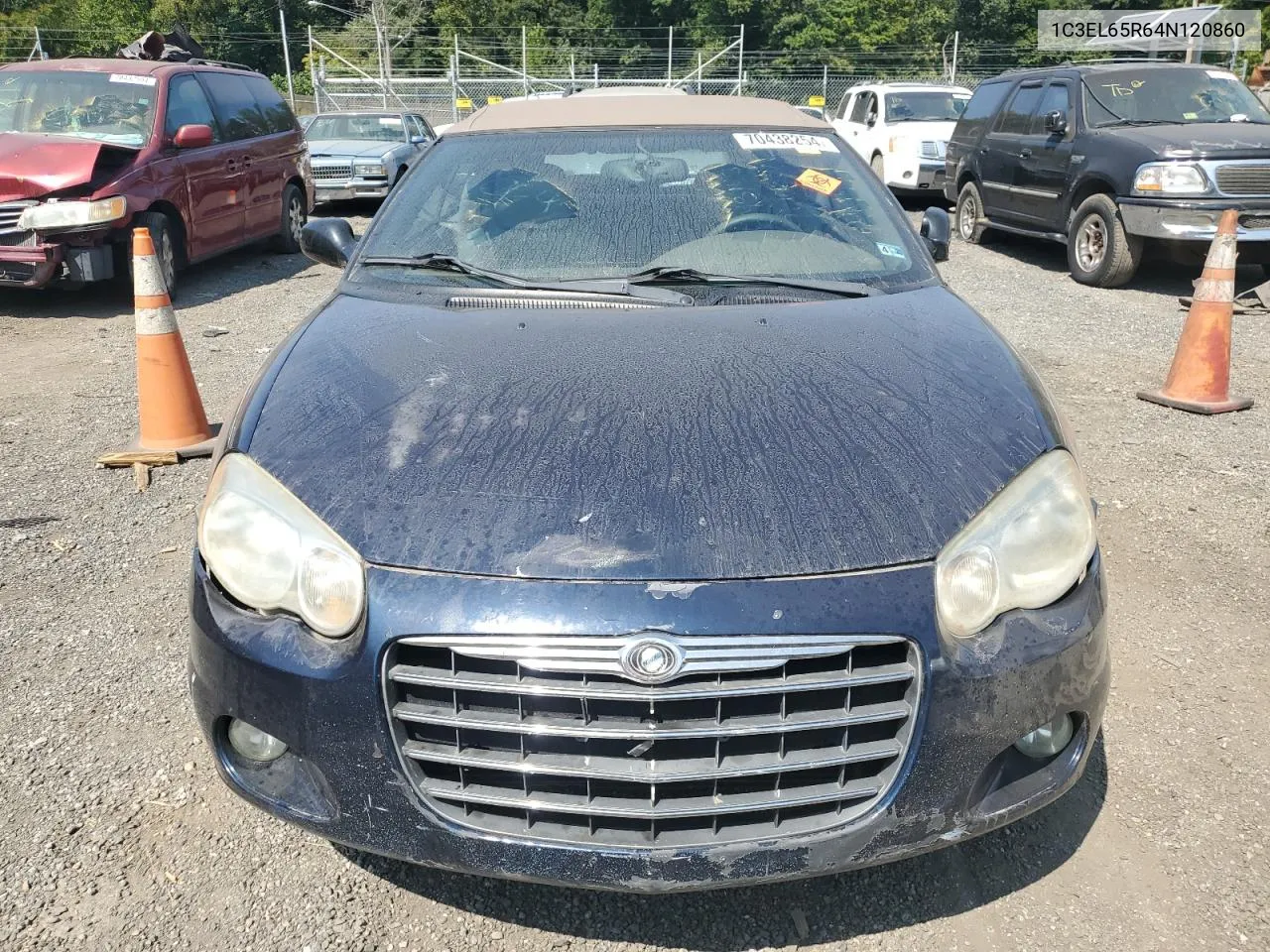 2004 Chrysler Sebring Limited VIN: 1C3EL65R64N120860 Lot: 70438254