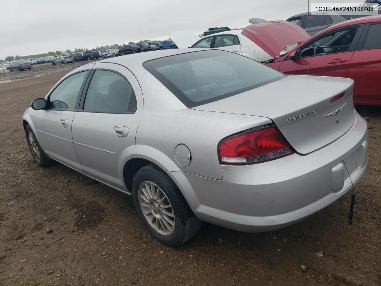 2004 Chrysler Sebring Lx VIN: 1C3EL46X24N198408 Lot: 70643114