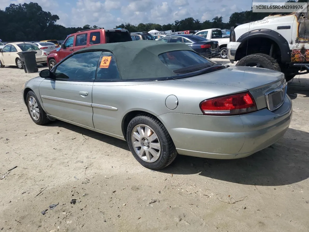 2004 Chrysler Sebring Limited VIN: 1C3EL65R04N398976 Lot: 71778294