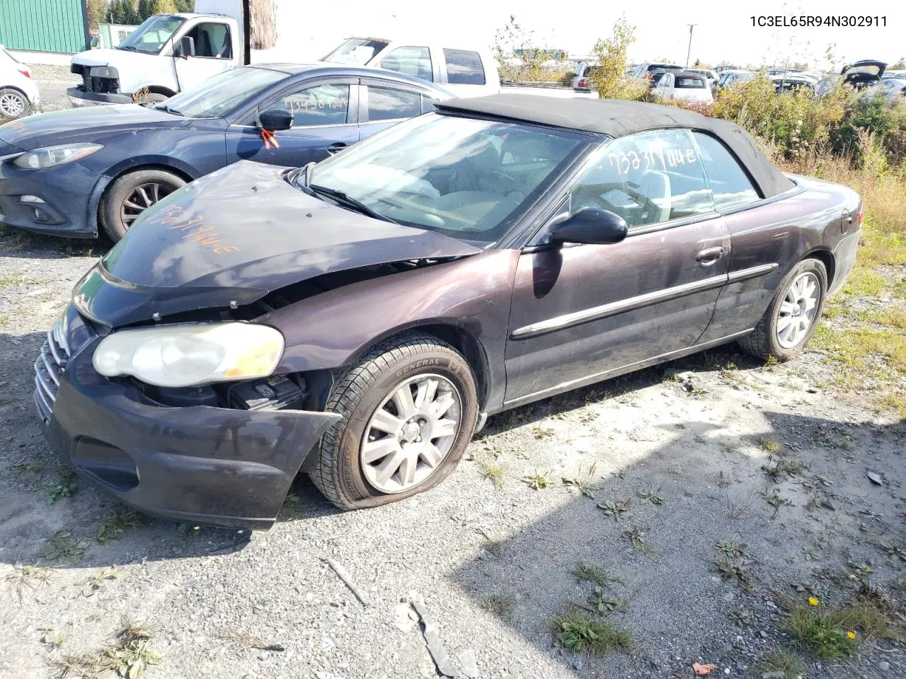 2004 Chrysler Sebring Limited VIN: 1C3EL65R94N302911 Lot: 73231944