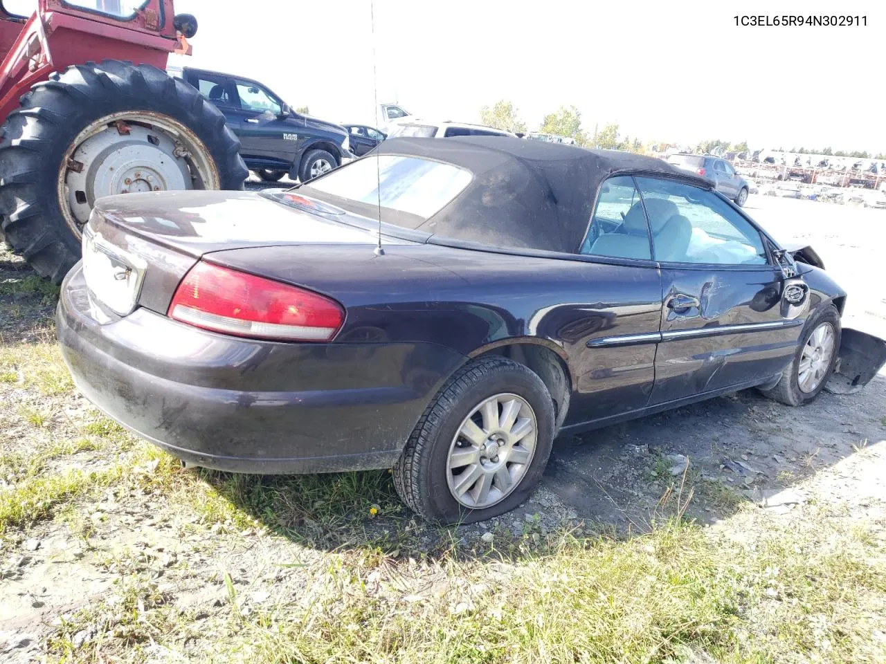 2004 Chrysler Sebring Limited VIN: 1C3EL65R94N302911 Lot: 73231944