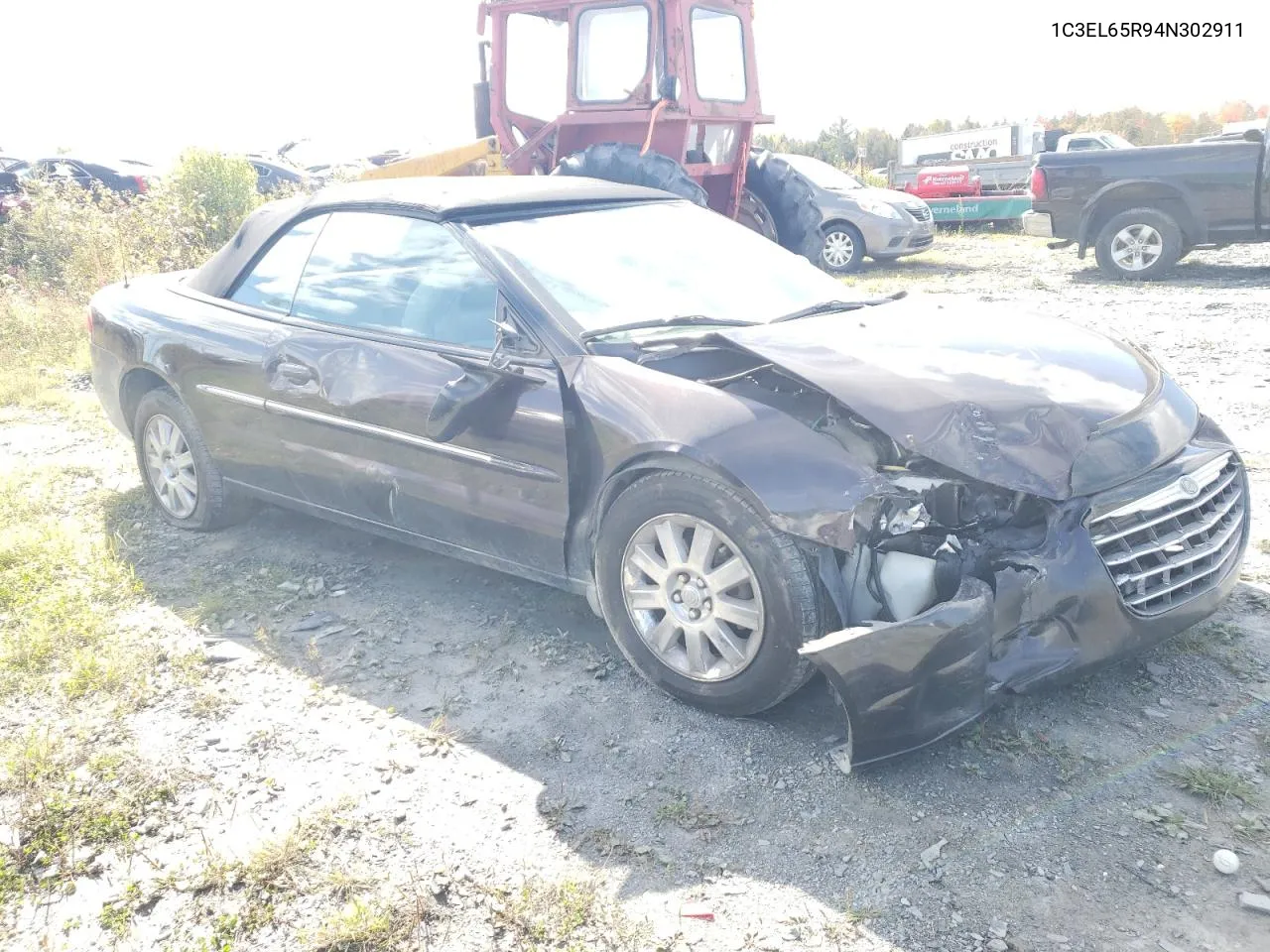 2004 Chrysler Sebring Limited VIN: 1C3EL65R94N302911 Lot: 73231944