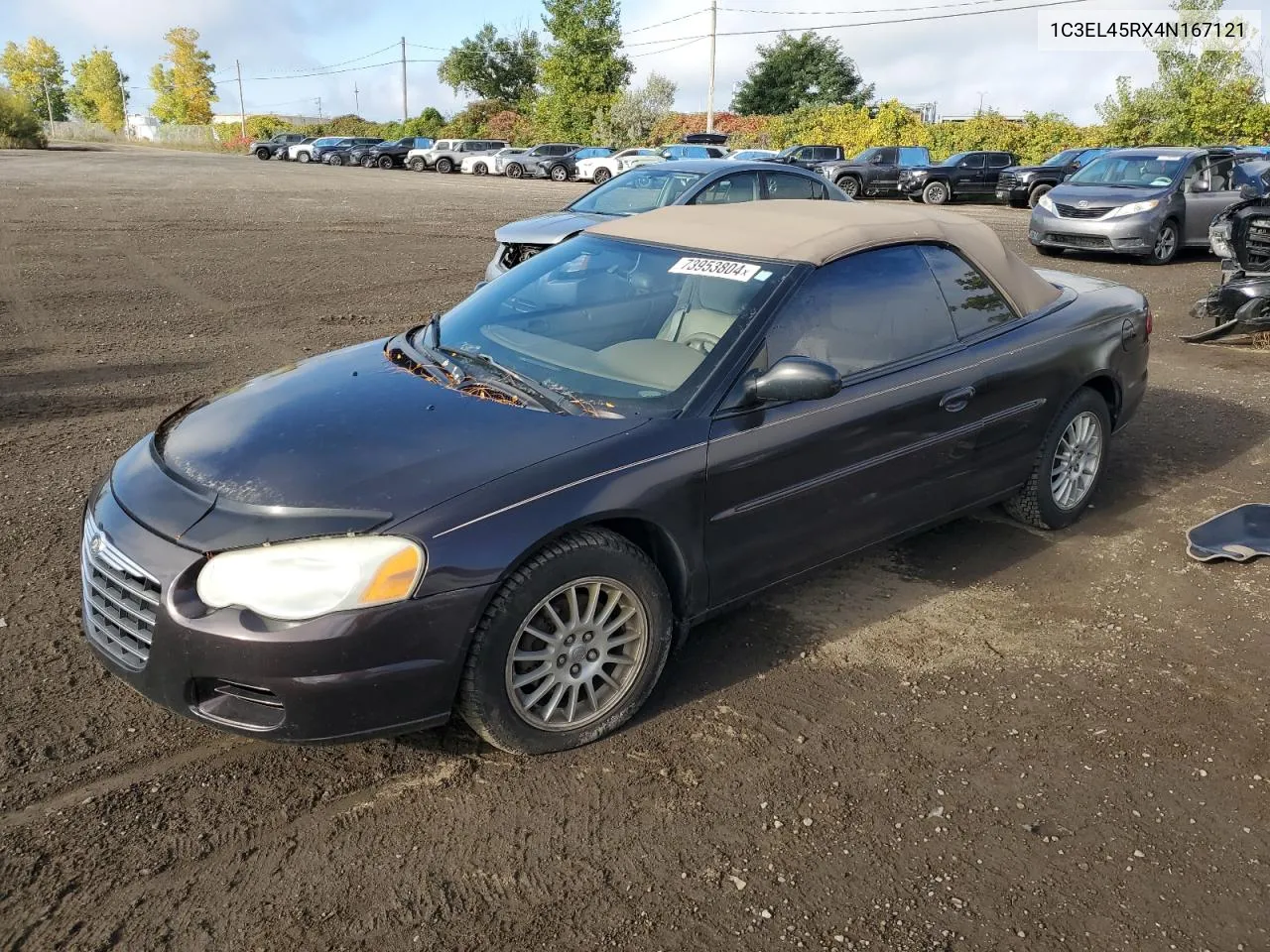 2004 Chrysler Sebring Lx VIN: 1C3EL45RX4N167121 Lot: 73953804