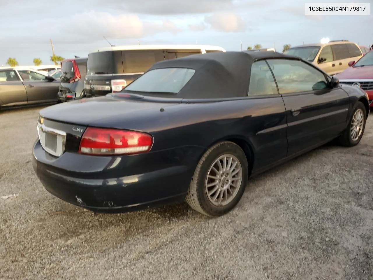 2004 Chrysler Sebring Lxi VIN: 1C3EL55R04N179817 Lot: 75276454