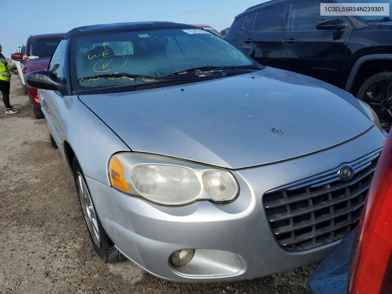 2004 Chrysler Sebring Lxi VIN: 1C3EL55R34N239301 Lot: 75417054