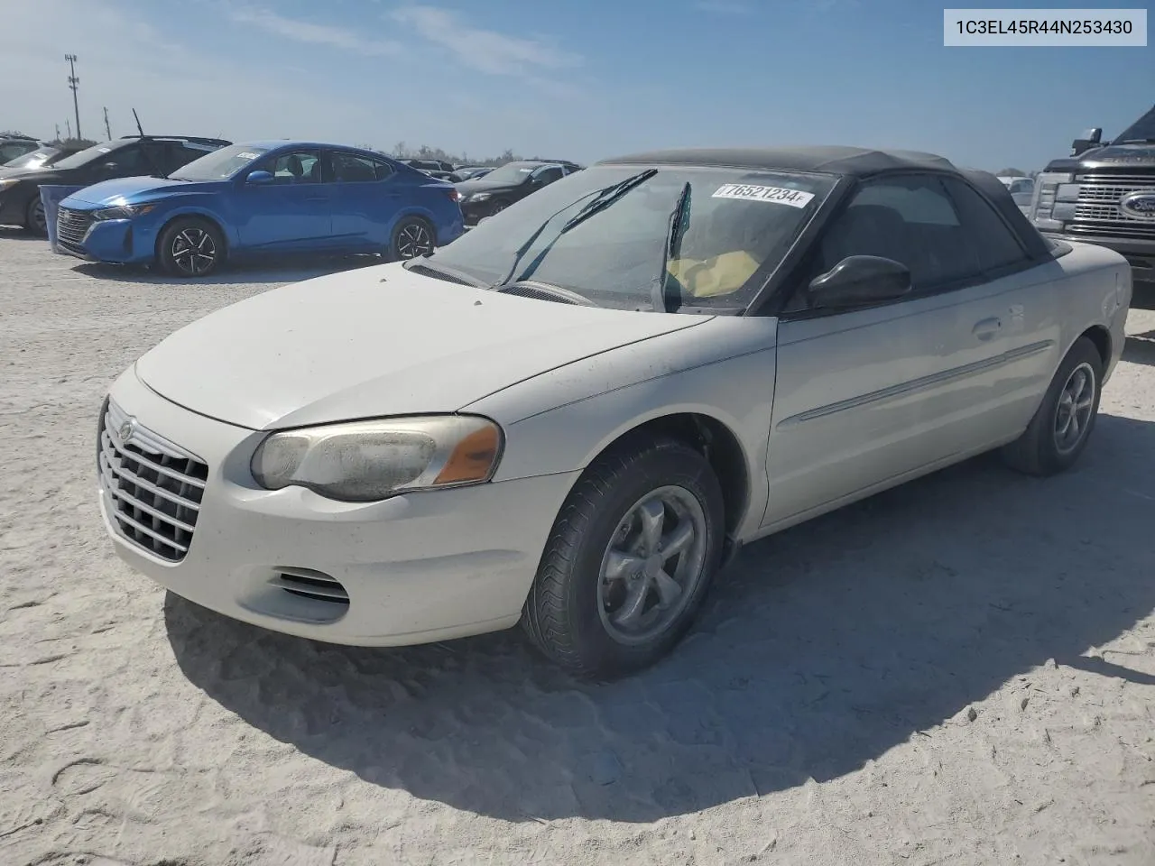 2004 Chrysler Sebring Lx VIN: 1C3EL45R44N253430 Lot: 76521234