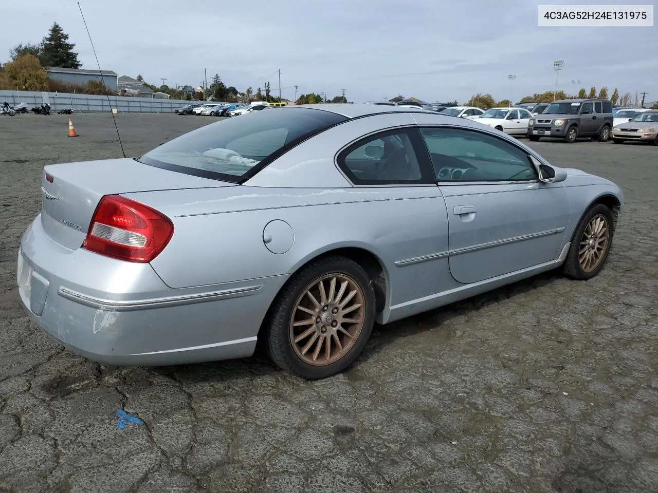 2004 Chrysler Sebring Limited VIN: 4C3AG52H24E131975 Lot: 79116364