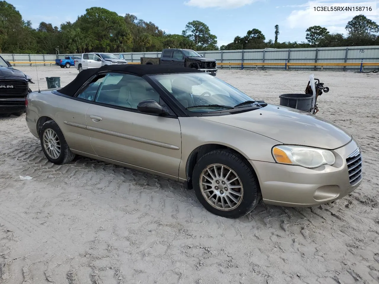 2004 Chrysler Sebring Lxi VIN: 1C3EL55RX4N158716 Lot: 80738874