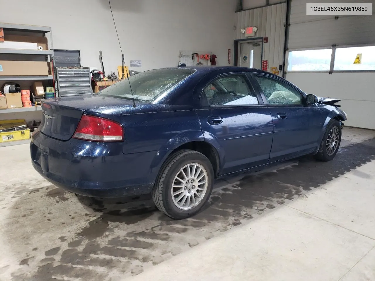 2005 Chrysler Sebring VIN: 1C3EL46X35N619859 Lot: 54885624