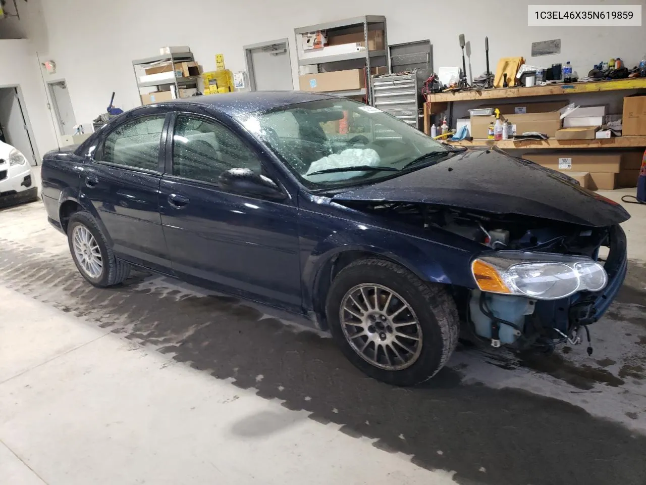 2005 Chrysler Sebring VIN: 1C3EL46X35N619859 Lot: 54885624