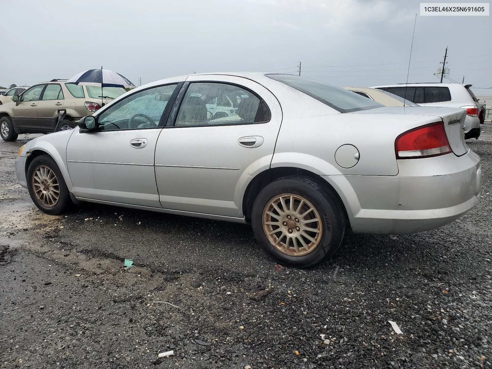 2005 Chrysler Sebring VIN: 1C3EL46X25N691605 Lot: 62125274