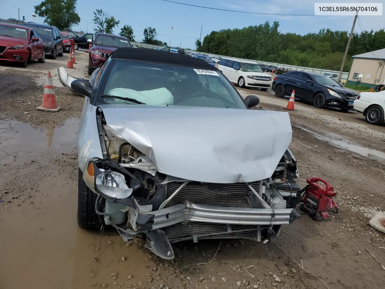 2005 Chrysler Sebring Touring VIN: 1C3EL55R65N704106 Lot: 65458644