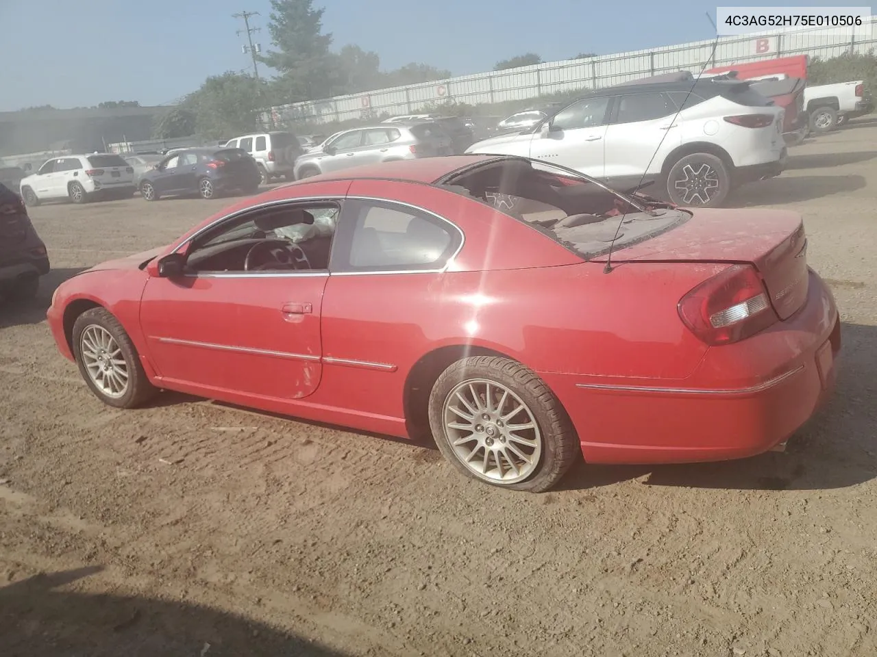 2005 Chrysler Sebring Limited VIN: 4C3AG52H75E010506 Lot: 70743124