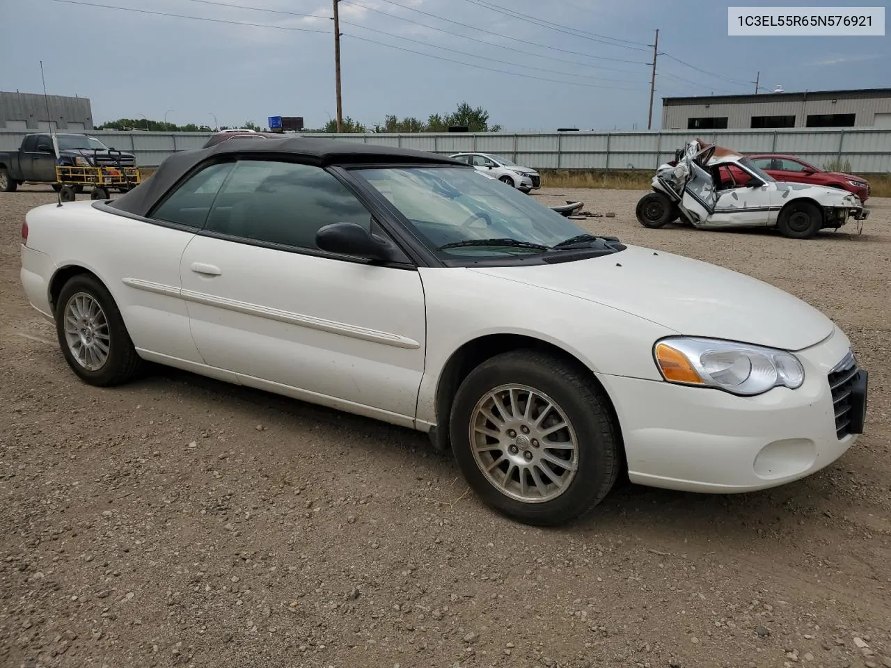 2005 Chrysler Sebring Touring VIN: 1C3EL55R65N576921 Lot: 71216764