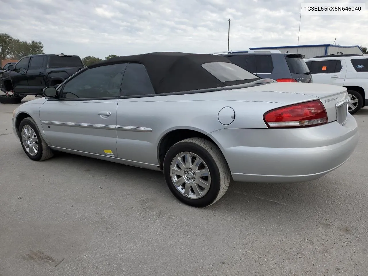 2005 Chrysler Sebring Limited VIN: 1C3EL65RX5N646040 Lot: 76166904