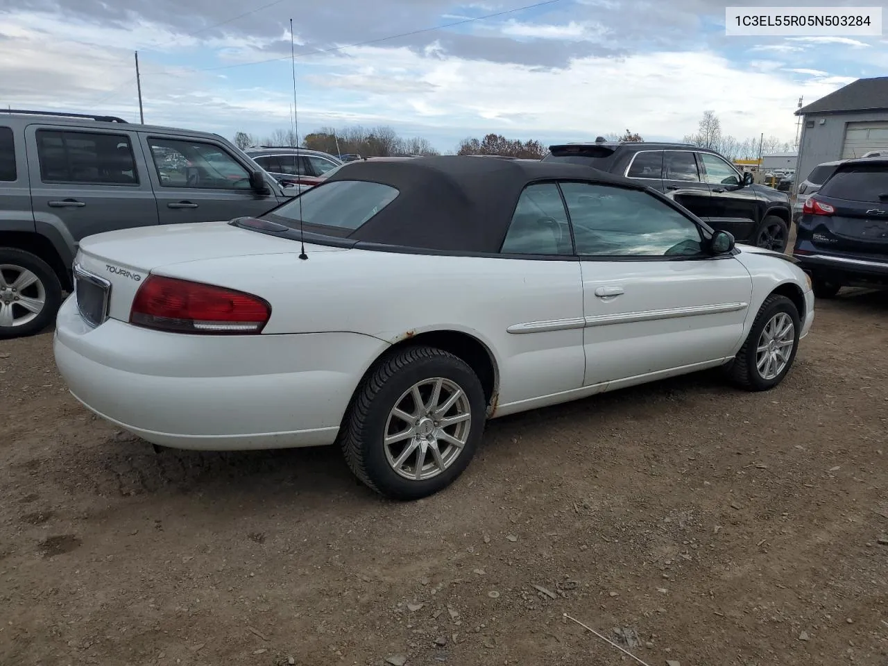 2005 Chrysler Sebring Touring VIN: 1C3EL55R05N503284 Lot: 78049204