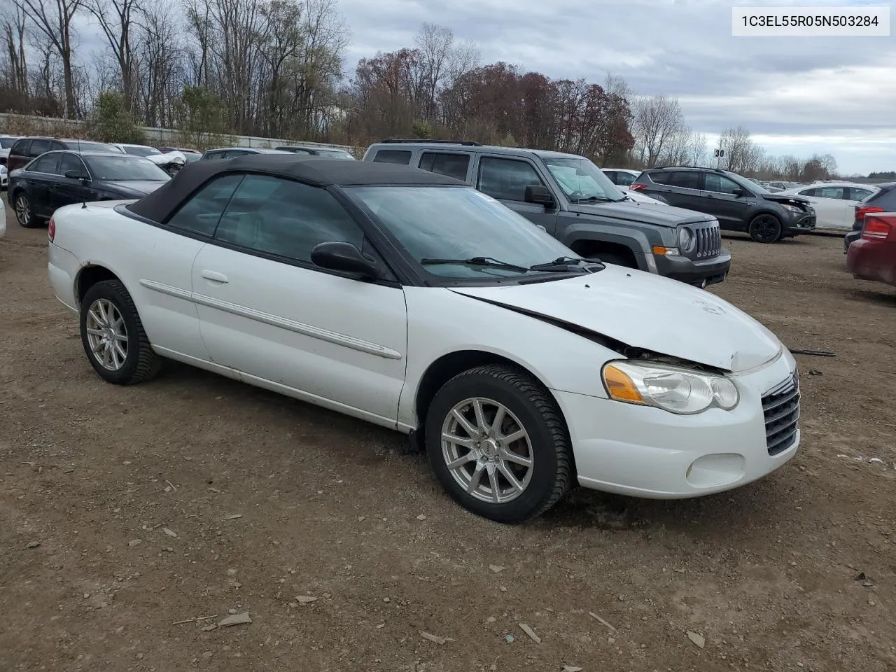 2005 Chrysler Sebring Touring VIN: 1C3EL55R05N503284 Lot: 78049204