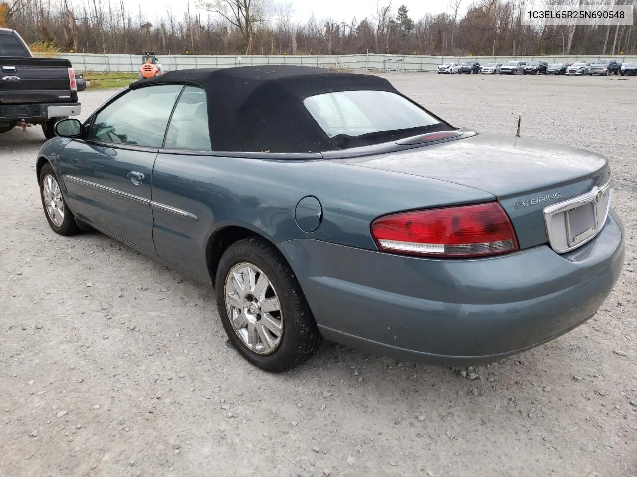 2005 Chrysler Sebring Limited VIN: 1C3EL65R25N690548 Lot: 79094634