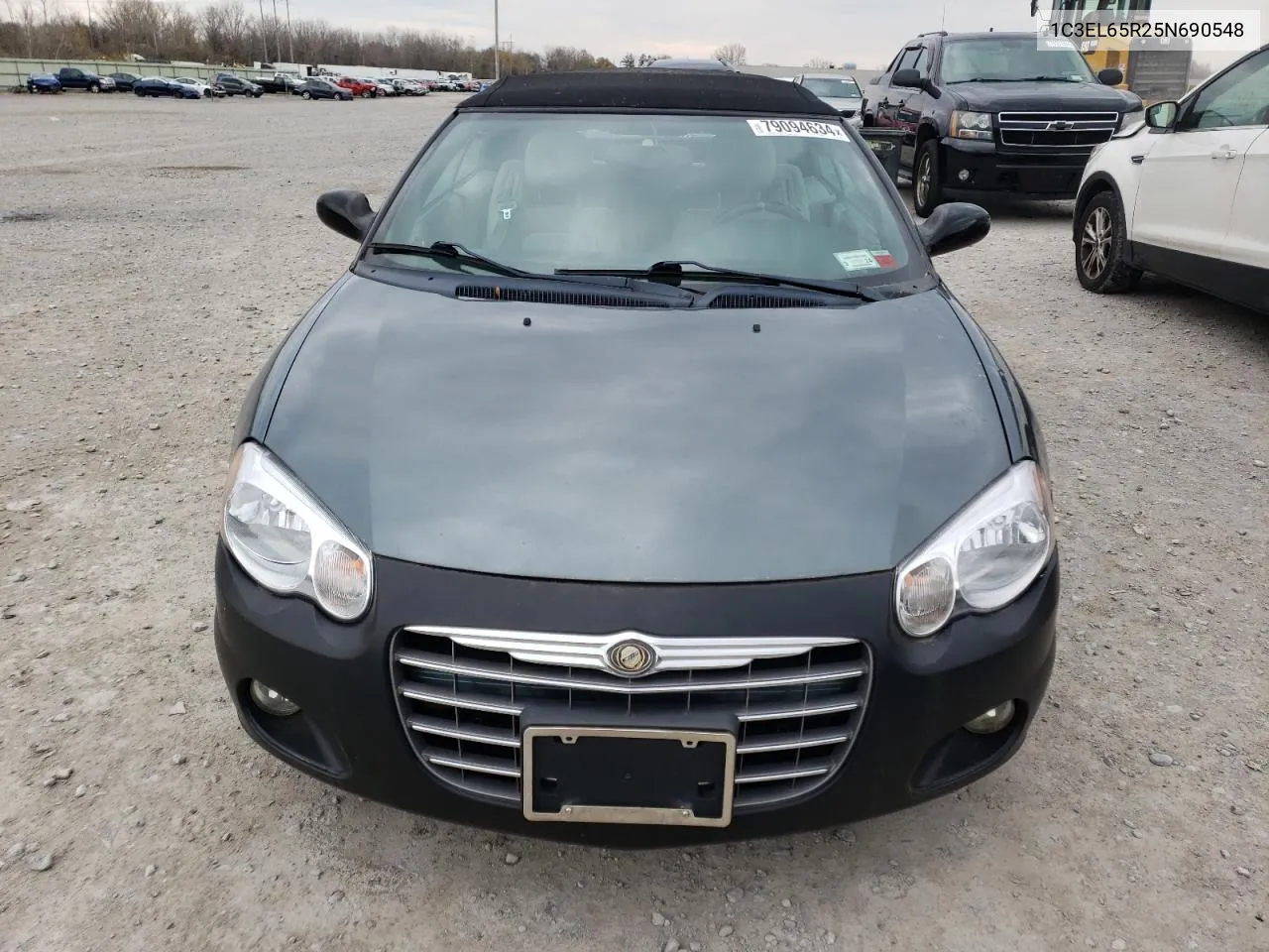 2005 Chrysler Sebring Limited VIN: 1C3EL65R25N690548 Lot: 79094634