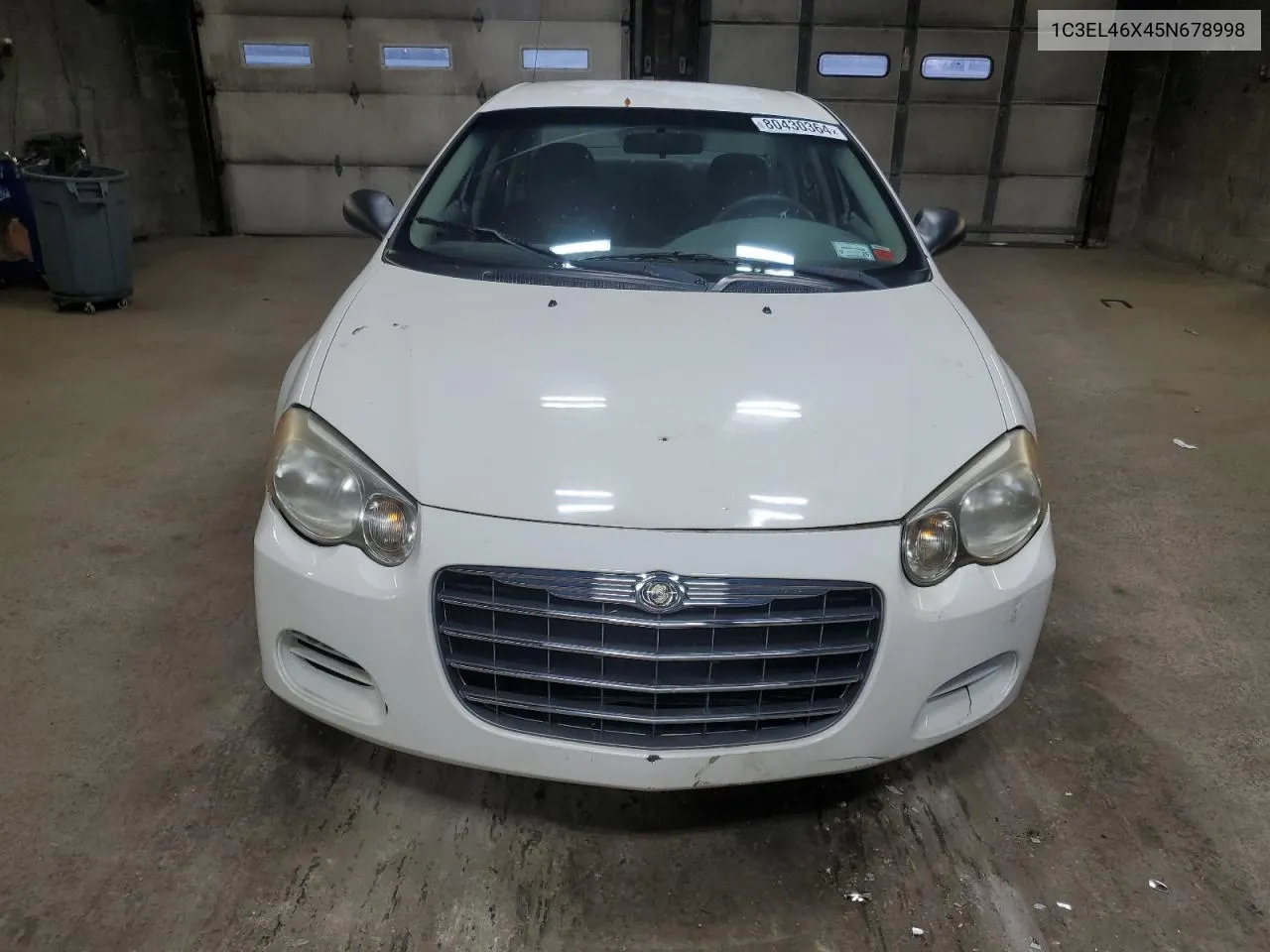 2005 Chrysler Sebring VIN: 1C3EL46X45N678998 Lot: 80430364