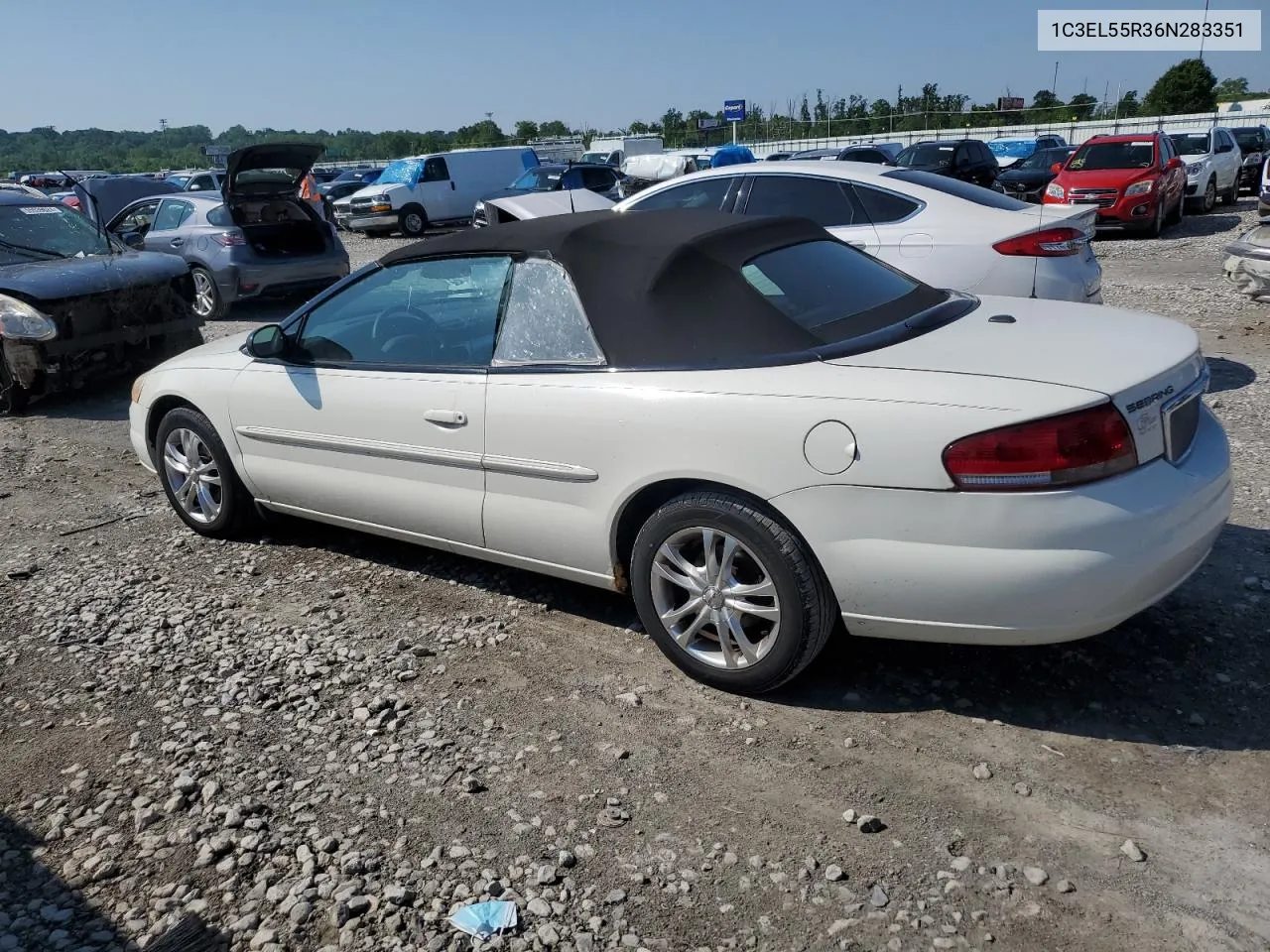 2006 Chrysler Sebring Touring VIN: 1C3EL55R36N283351 Lot: 55506714