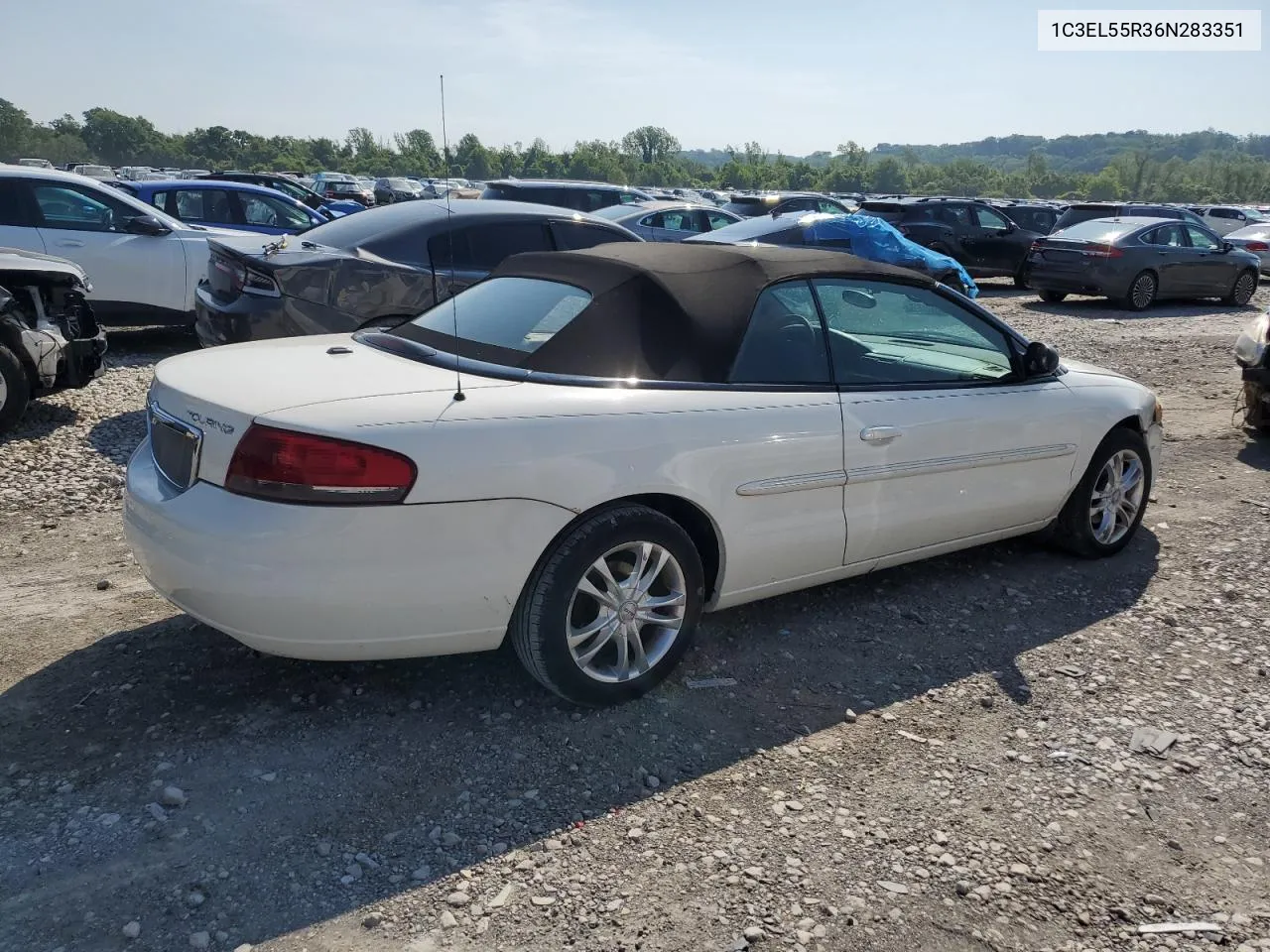 2006 Chrysler Sebring Touring VIN: 1C3EL55R36N283351 Lot: 55506714