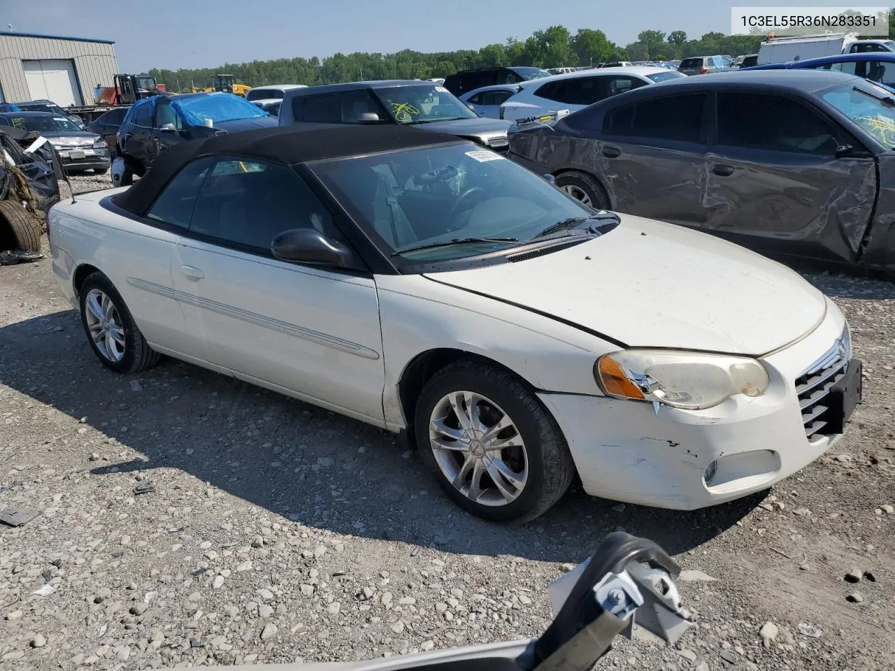 2006 Chrysler Sebring Touring VIN: 1C3EL55R36N283351 Lot: 55506714