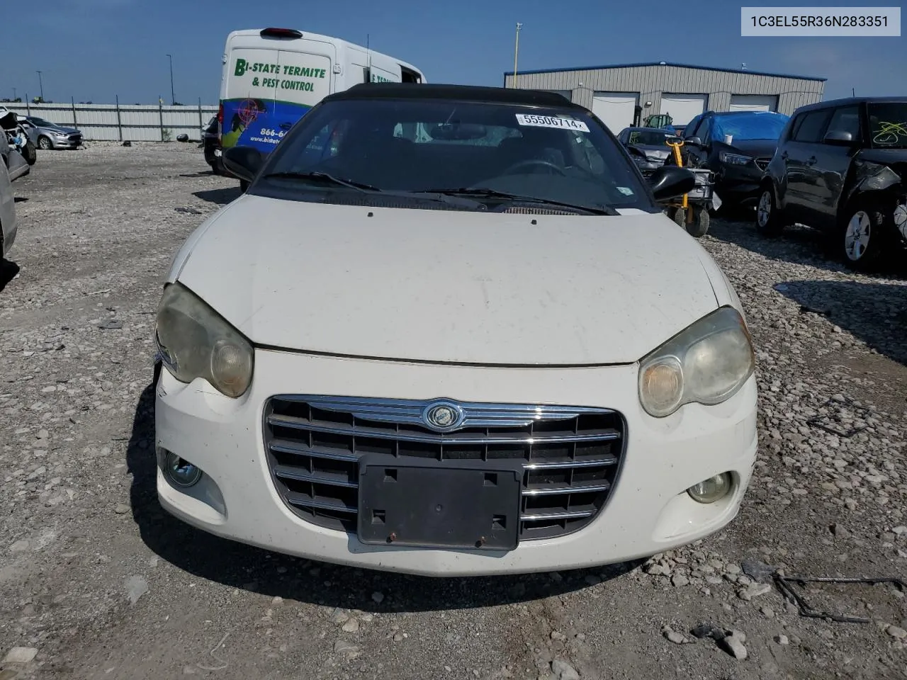 2006 Chrysler Sebring Touring VIN: 1C3EL55R36N283351 Lot: 55506714