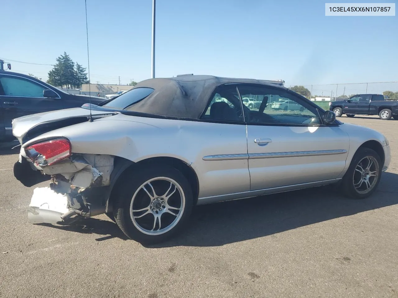 2006 Chrysler Sebring VIN: 1C3EL45XX6N107857 Lot: 70959294