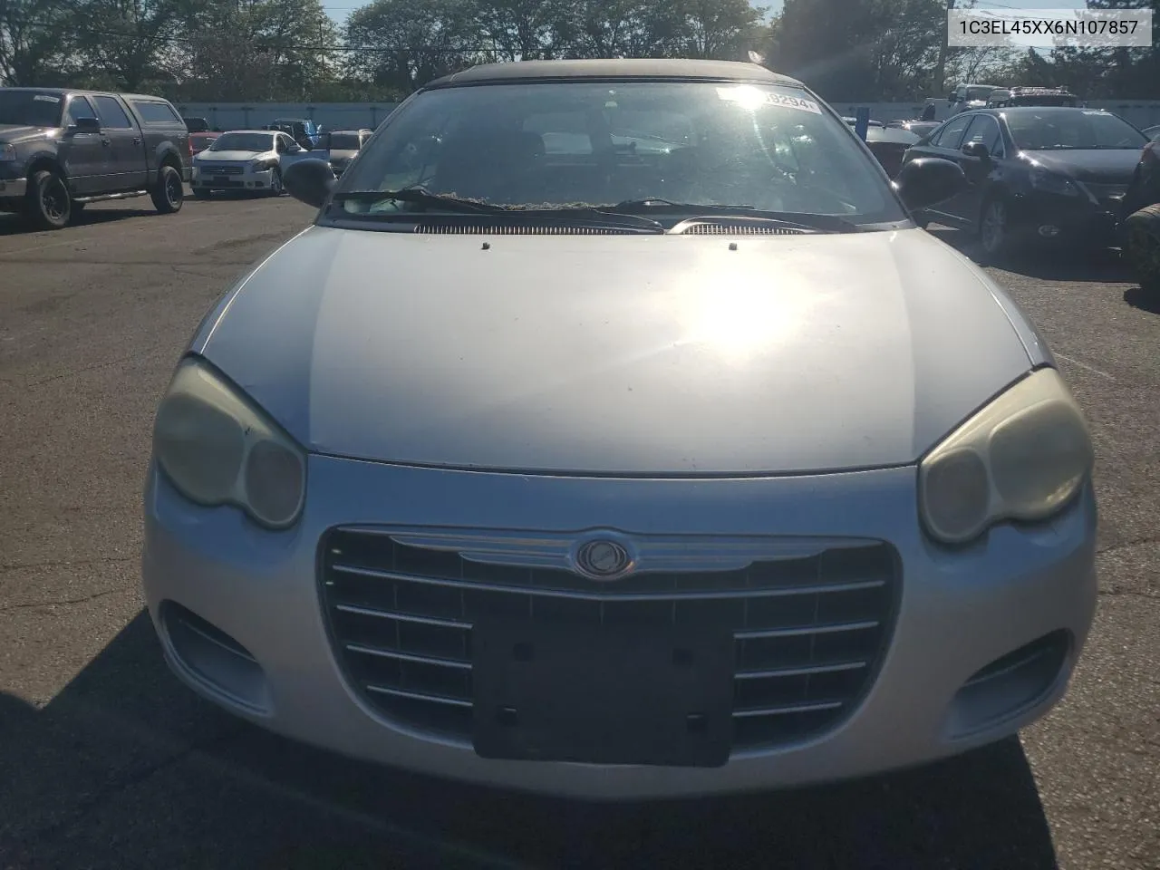 2006 Chrysler Sebring VIN: 1C3EL45XX6N107857 Lot: 70959294