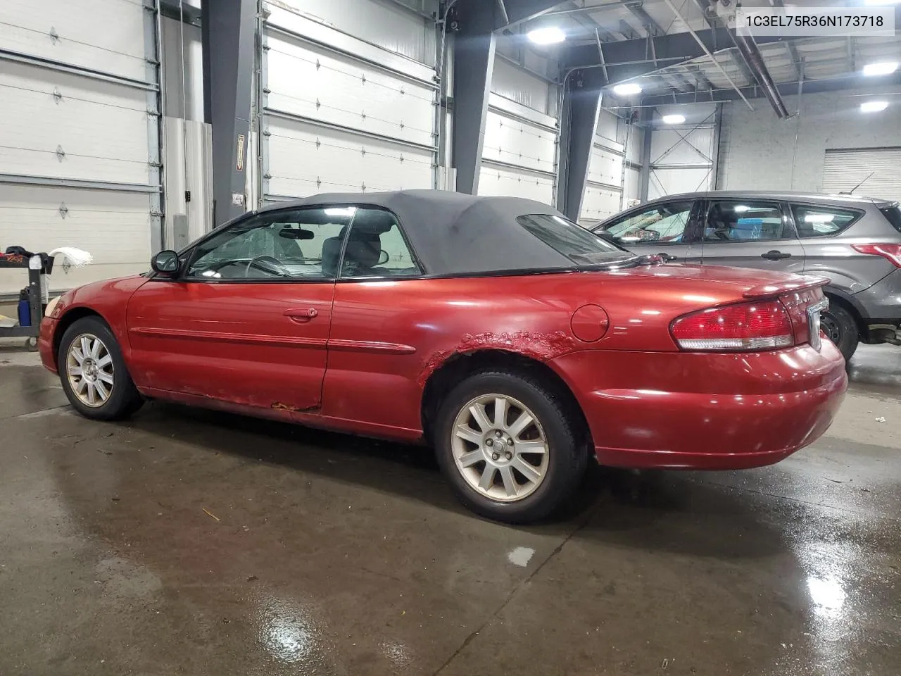 2006 Chrysler Sebring Gtc VIN: 1C3EL75R36N173718 Lot: 72952264