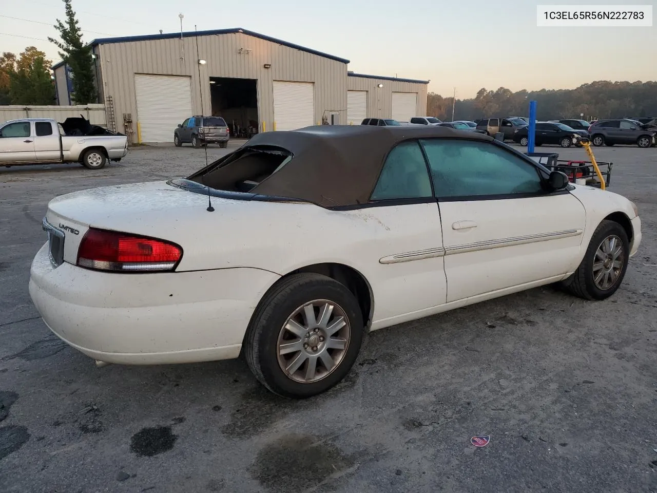 2006 Chrysler Sebring Limited VIN: 1C3EL65R56N222783 Lot: 74046354