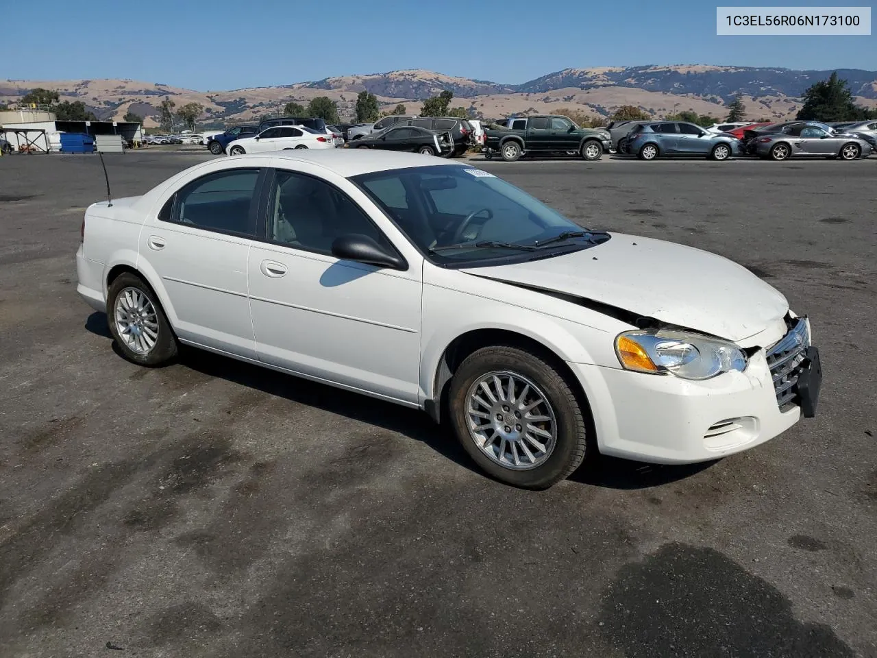 2006 Chrysler Sebring Touring VIN: 1C3EL56R06N173100 Lot: 75356164