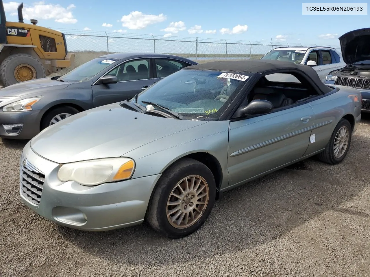 2006 Chrysler Sebring Touring VIN: 1C3EL55R06N206193 Lot: 76193964