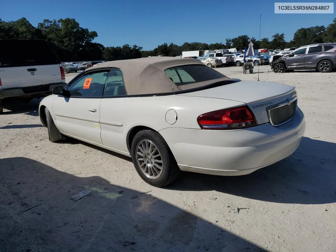 2006 Chrysler Sebring Touring VIN: 1C3EL55R36N284807 Lot: 76699244