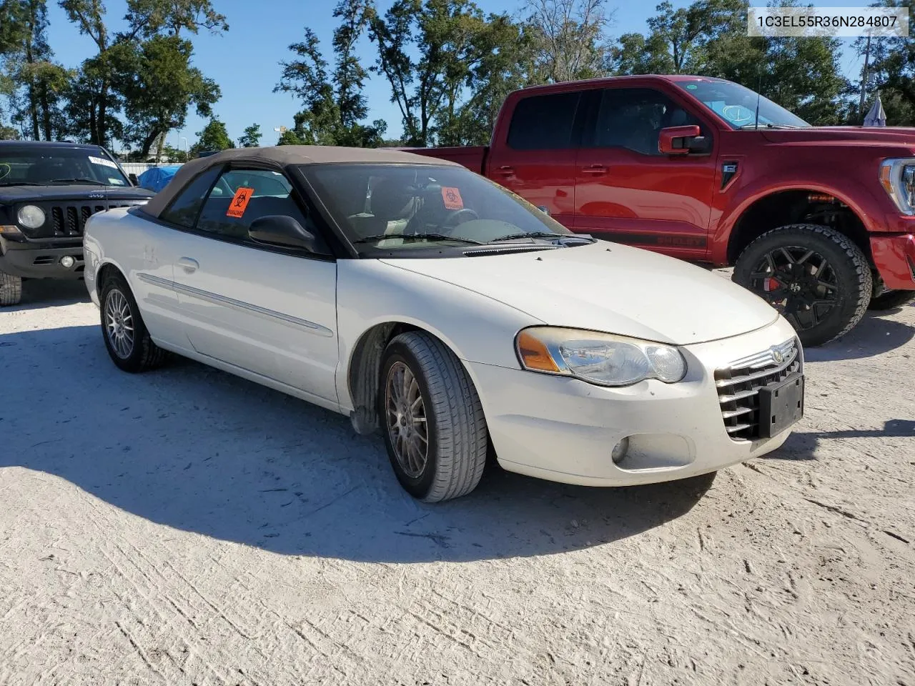 2006 Chrysler Sebring Touring VIN: 1C3EL55R36N284807 Lot: 76699244