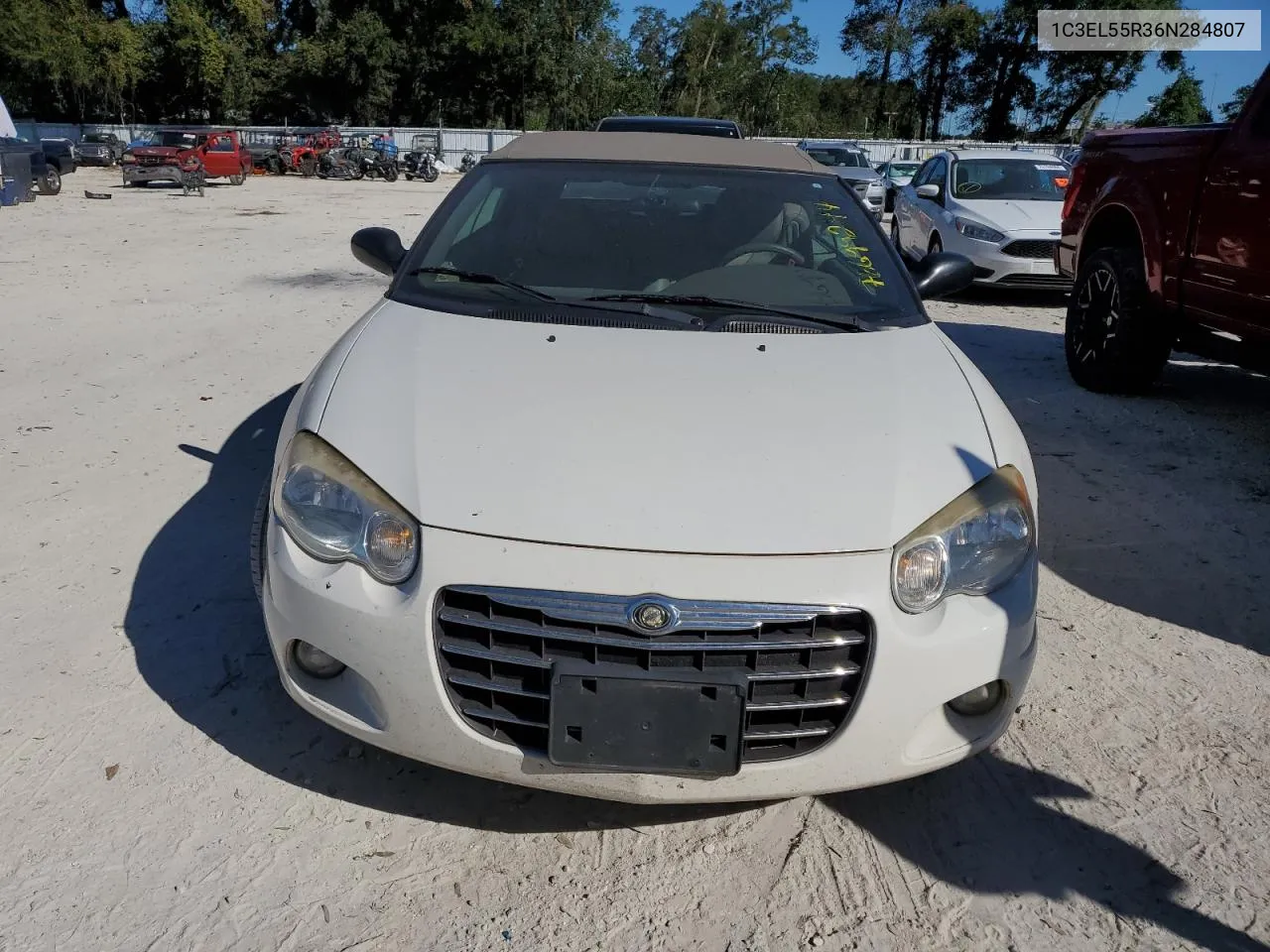 2006 Chrysler Sebring Touring VIN: 1C3EL55R36N284807 Lot: 76699244