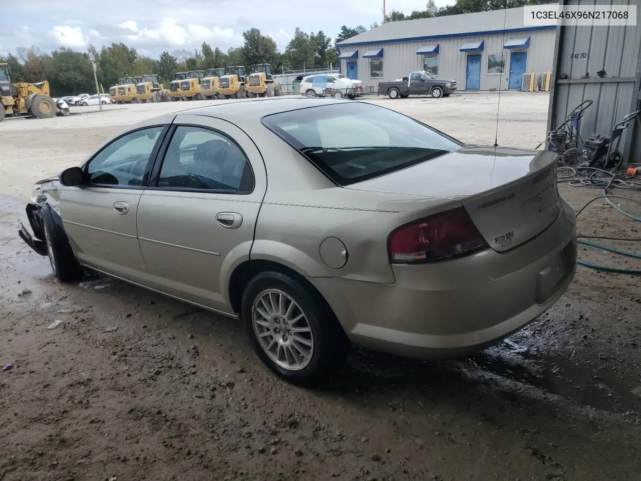 2006 Chrysler Sebring VIN: 1C3EL46X96N217068 Lot: 78004714