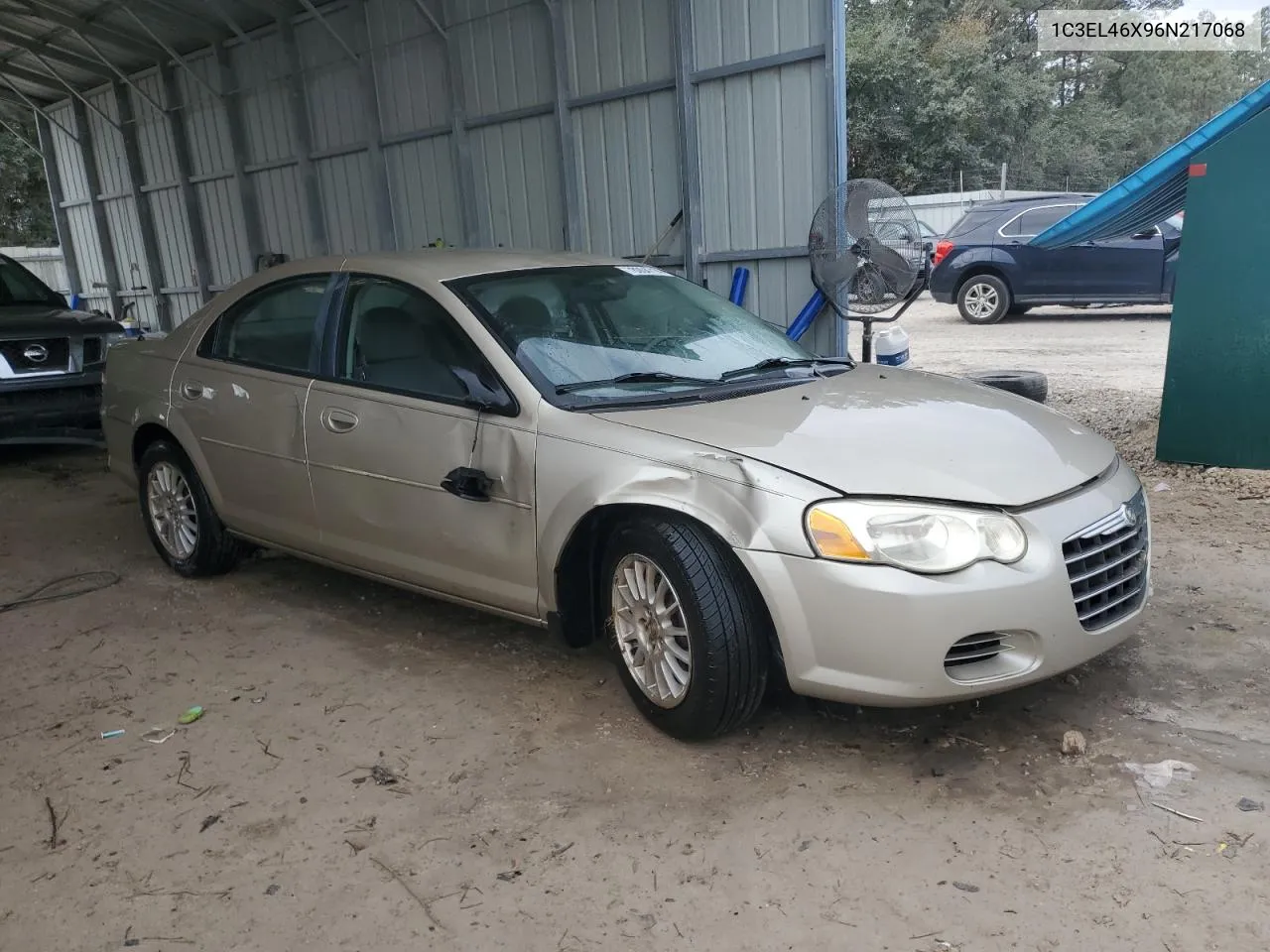 2006 Chrysler Sebring VIN: 1C3EL46X96N217068 Lot: 78004714