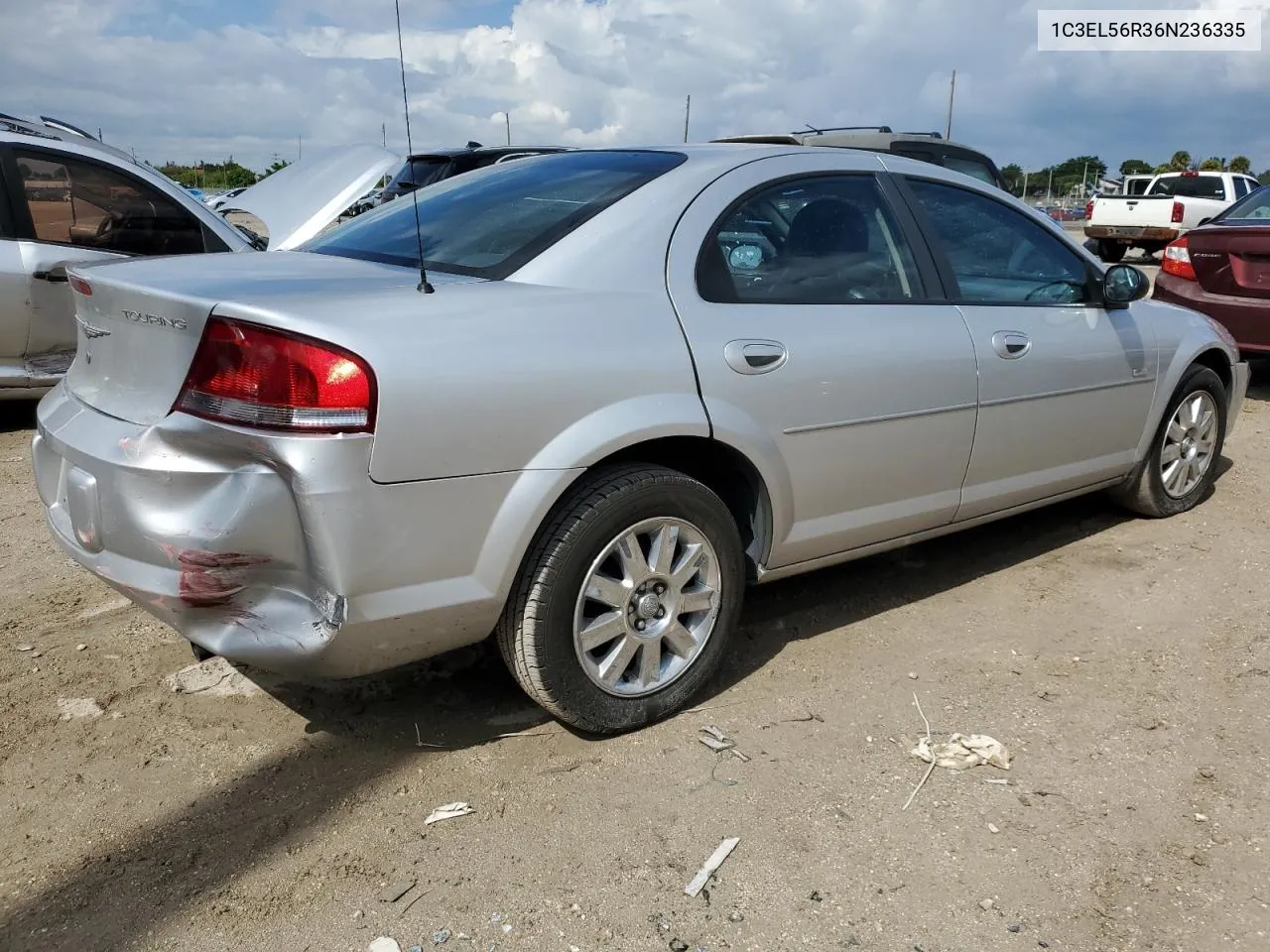 2006 Chrysler Sebring Touring VIN: 1C3EL56R36N236335 Lot: 78115704