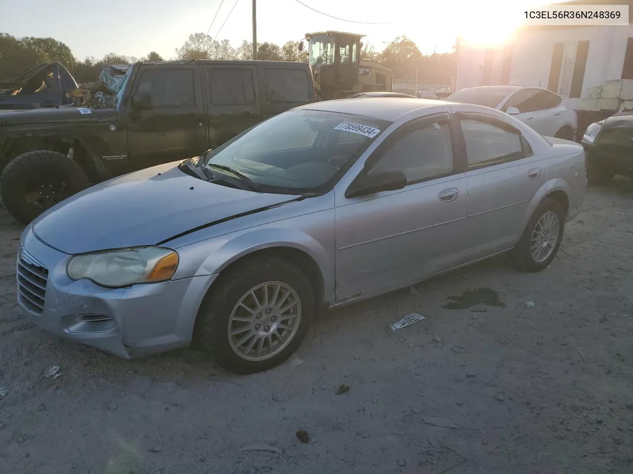 2006 Chrysler Sebring Touring VIN: 1C3EL56R36N248369 Lot: 78599434