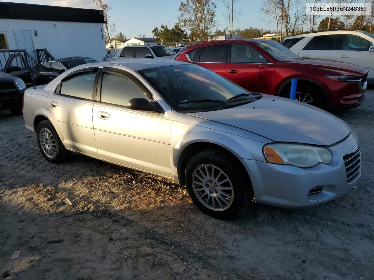 2006 Chrysler Sebring Touring VIN: 1C3EL56R36N248369 Lot: 78599434