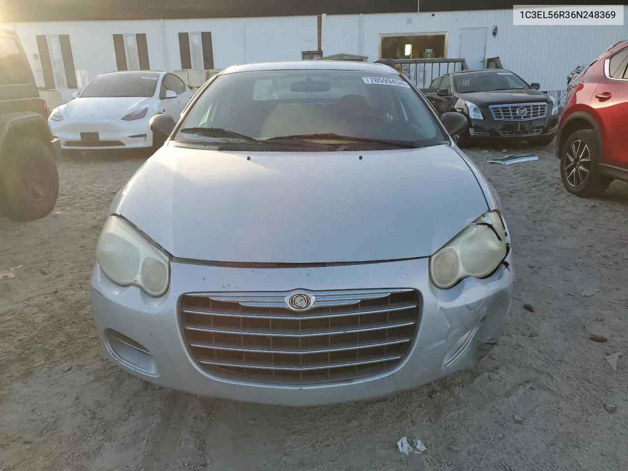 2006 Chrysler Sebring Touring VIN: 1C3EL56R36N248369 Lot: 78599434