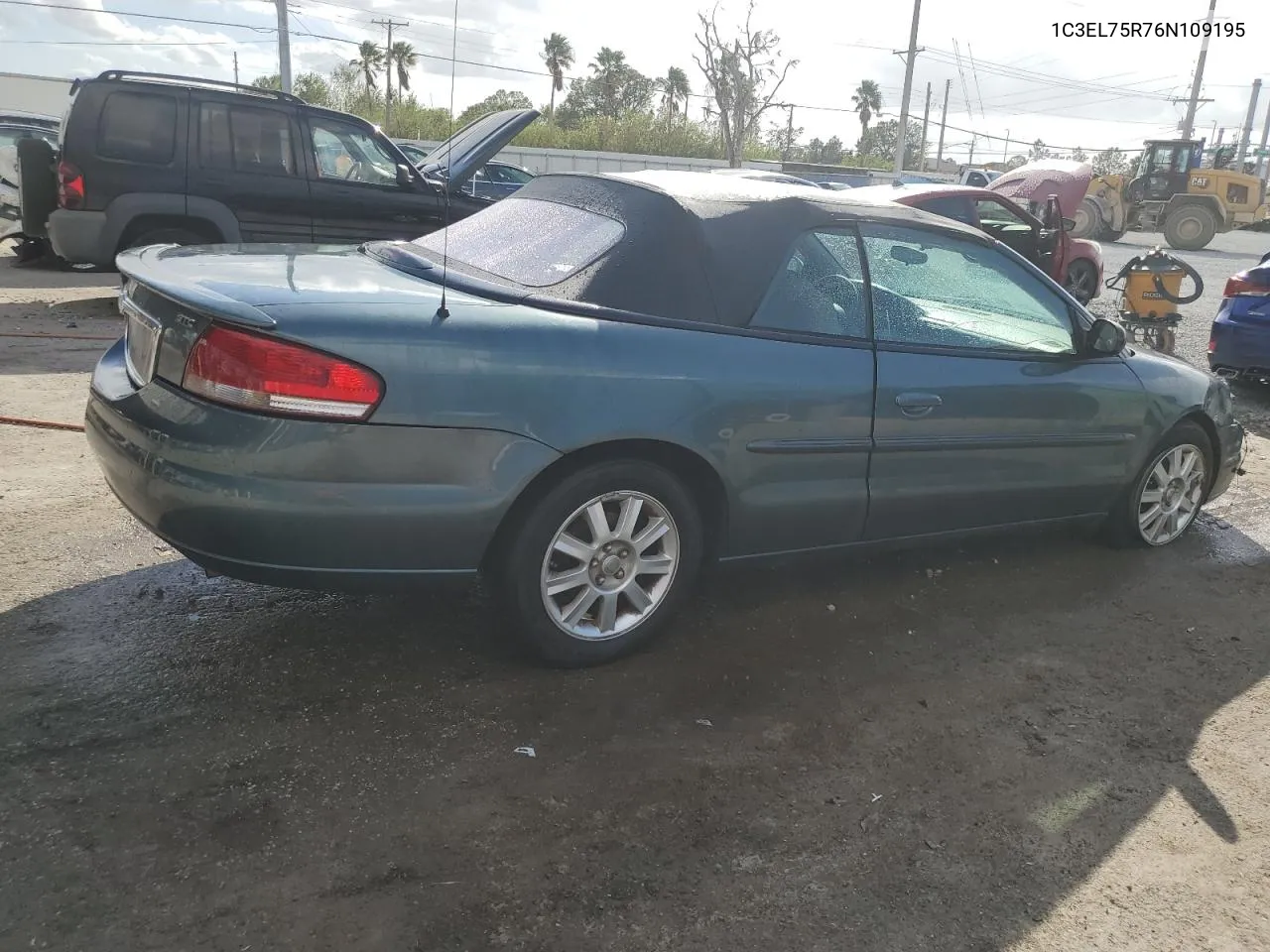 2006 Chrysler Sebring Gtc VIN: 1C3EL75R76N109195 Lot: 80625444